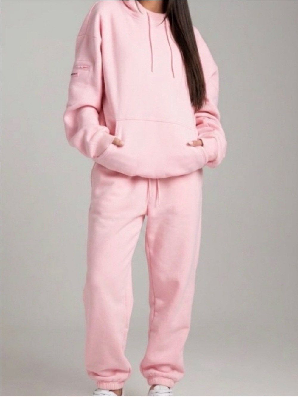 Contrxl women Pink Sweatpants - Soft Casual Joggers
